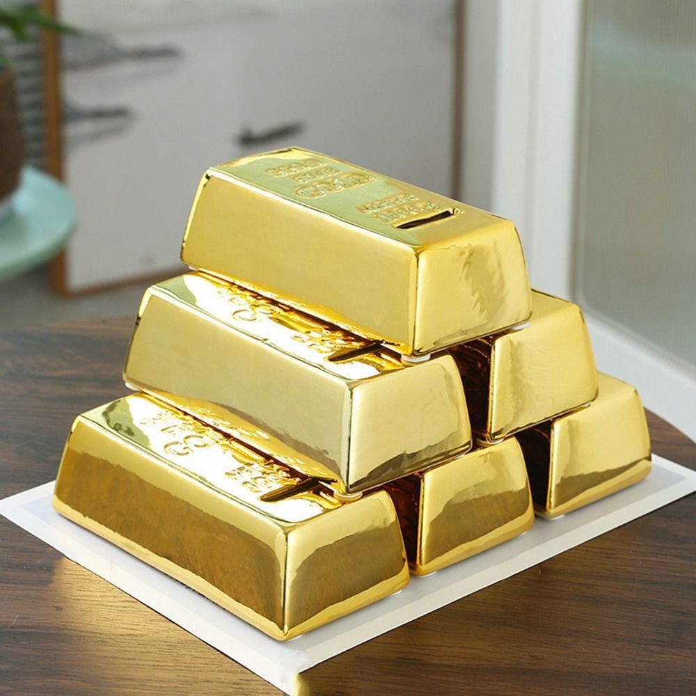 Unique Plastic Gold Bullion Ba - Coin Operated Kiddie Ride recension och pris